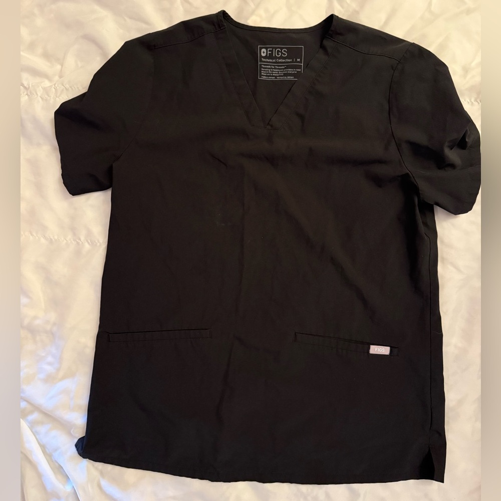 Figs Black Casma three-pocket FIONx medium top - style #w21sw1031, po #1815